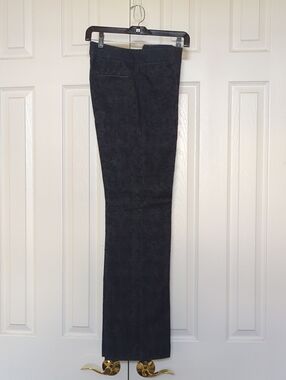 Anne Klein Denim Trousers Flocked  Size 4